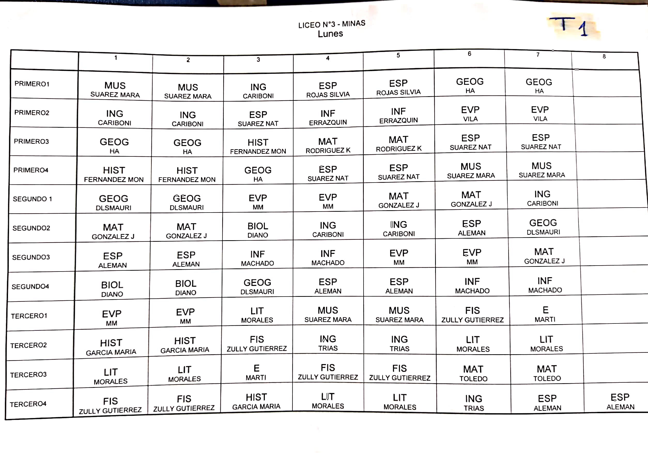 horarios 1