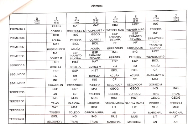 horarios 10
